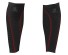 Salomon Exo Calf Regular Manchons de Contention Mixte Noir/Rouge