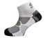 BV Sport Socquettes Running Mixte Blanc / Gris