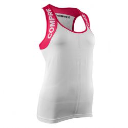 Compressport - Débardeur Trail Running w blanc